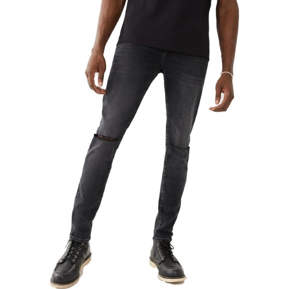 True Religion Mens Black Denim Skinny Jeans NWT